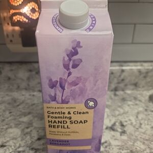 Bath & Body Works Lavender Bergamot Foaming Hand Soap Refill - Purple
